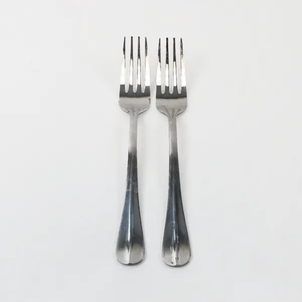 Lot of 2 Pfaltzgraff Simplicity Stainless Steel Forks 7.5"