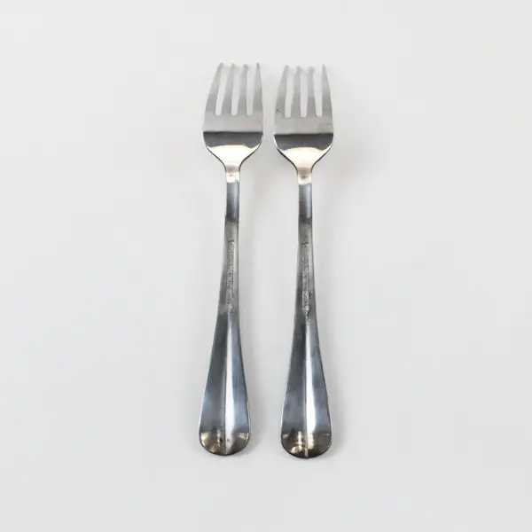 Lot of 2 Pfaltzgraff Simplicity Stainless Steel Forks 7.5"