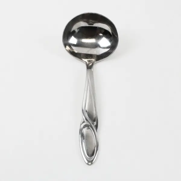 Pfaltzgraff Whirlwind Stainless Steel Gravy Ladle 7 Inch
