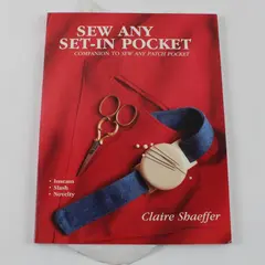 Sew Any Set-In Pocket Claire B. Shaeffer 1994 Sewing Book Paperback