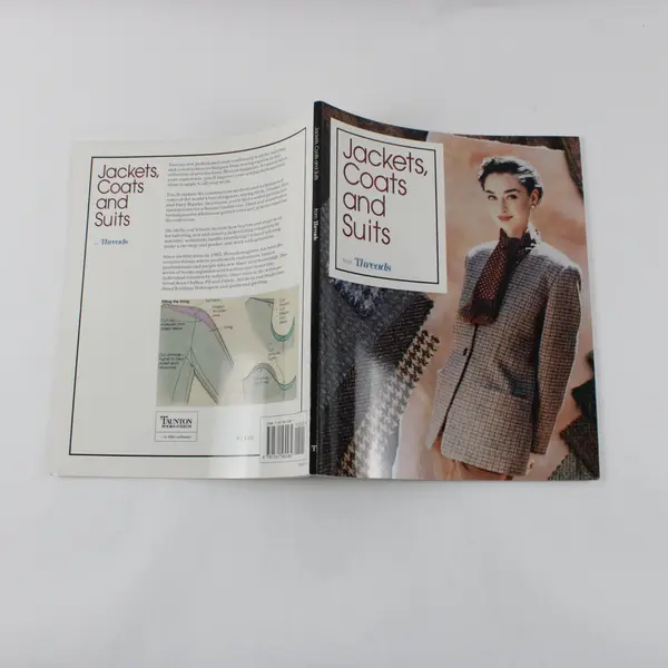 Jackets, Coats and Suits Softcover Sewing Book Threads 1992 Taunton Press