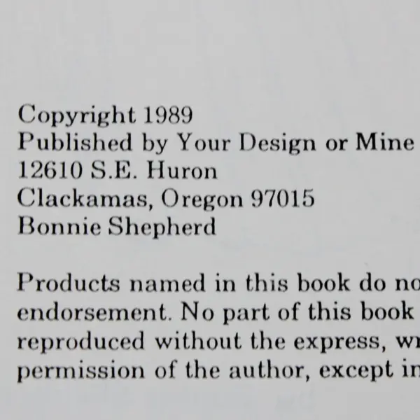 Vintage "Classic Gowns" paperback book, Bonnie Shepherd 1989 Spiral bound 