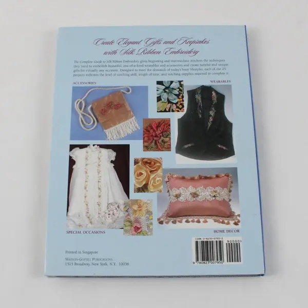 The Complete Guide to Silk Ribbon Embroidery Victoria Adams Brown 1996 Hardcover