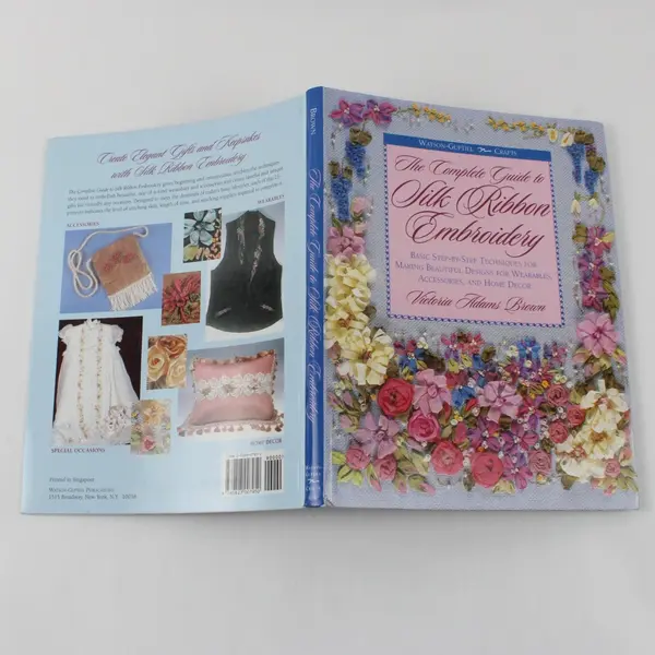 The Complete Guide to Silk Ribbon Embroidery Victoria Adams Brown 1996 Hardcover