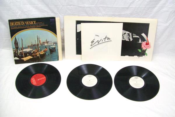 Lot Of 6 Stage & Screen Vinyl Records ~ Some Are Evita A Taste Of Sherry