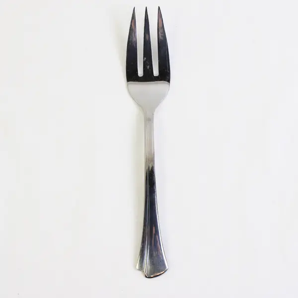 A Reed & Barton Select East Hampton Pattern Serving Fork Stainless 8.75 Inches