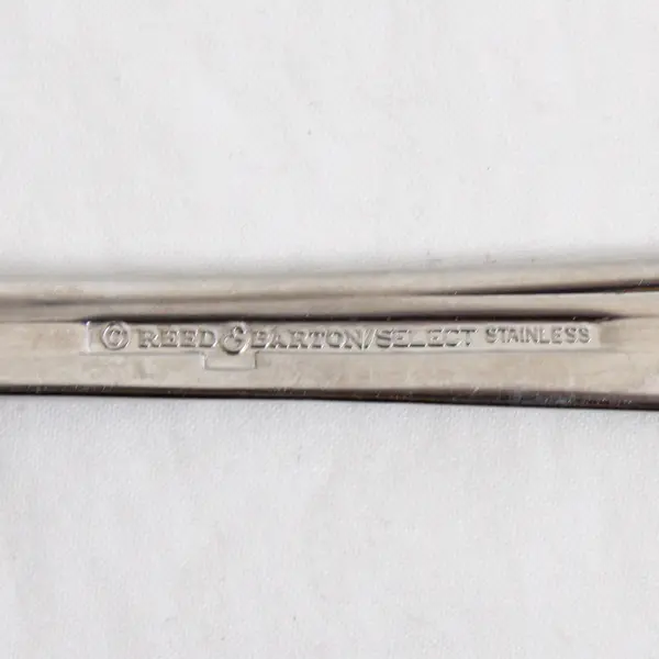 A Reed & Barton Select East Hampton Pattern Serving Fork Stainless 8.75 Inches
