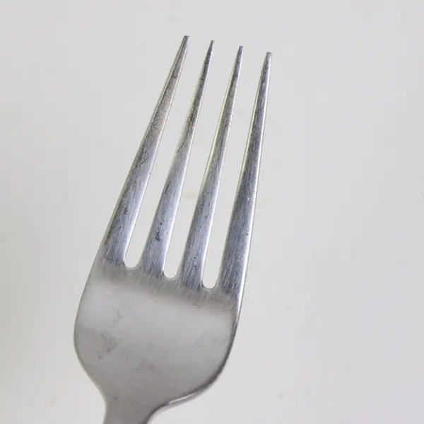 Michael Lloyd 18/8 Stainless Steel Solid Dinner Fork Boulder Pattern 8 Inches
