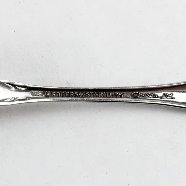 Lot of 3 Oneida Rogers Arbor Rose-True Rose Stainless Steel Salad Forks 6 1/4" 