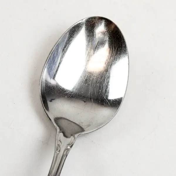 Lot of 3 Oneida Rogers Arbor Rose-True Rose Stainless Oval Soup Spoons 6 7/8"