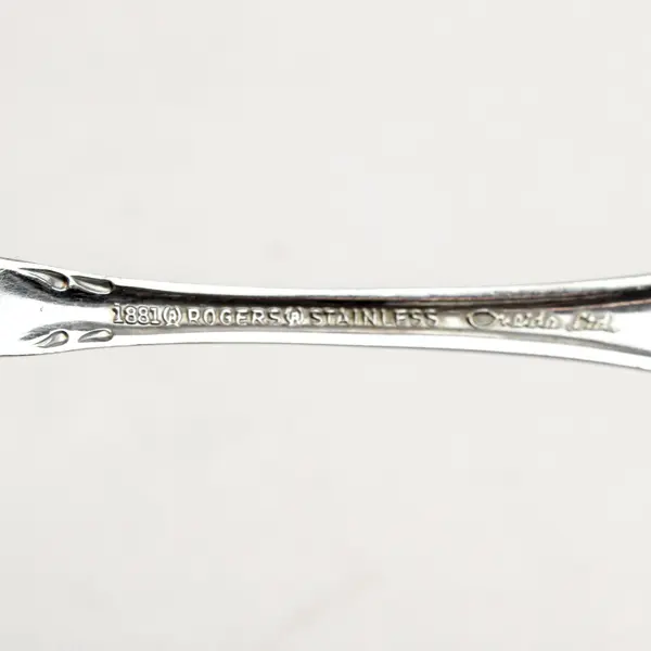 Oneida Rogers Arbor Rose-True Rose Stainless Steel Teaspoon 6"