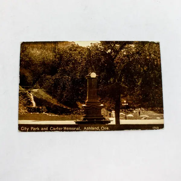 Lot of 3 Antique 1911-12 Ashland Oregon Park Litho Postcards Pacific Novelty Co.