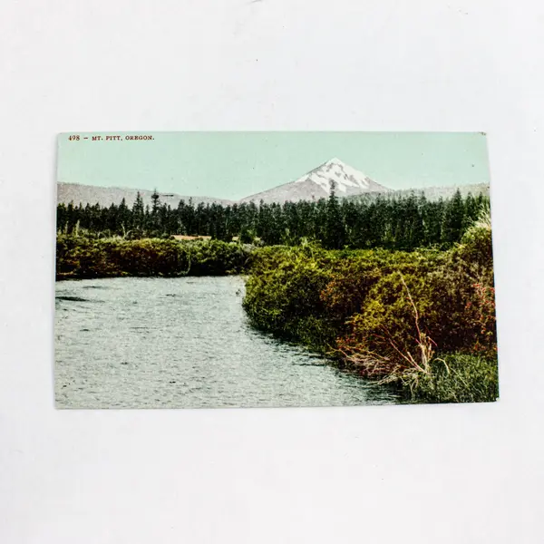 Lot of 3 VTG Southern Oregon Postcards Mt Pitt Pelican Bay Hanging Rock