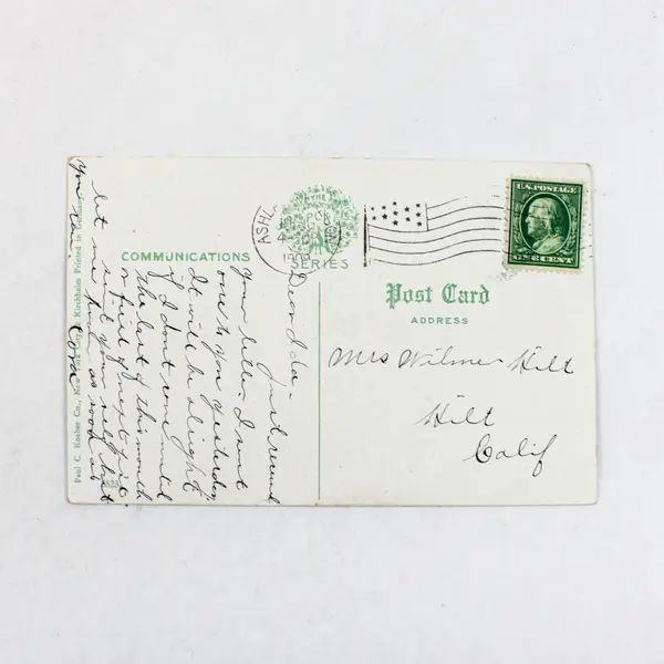 Lot Of 2 Vintage 1908-09 Mt Hood Oregon Litho Postcards