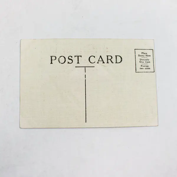 Vintage 1907 Arts and Crafts Silence Is Golden D. Hillson Postcard