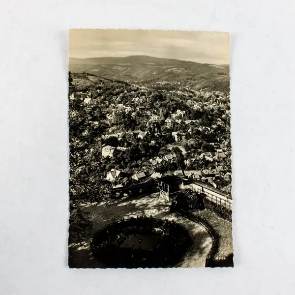 Lot Of 3 VTG 1950s Wernigerode East Germany Bird's-Eye View RPPC Postcards