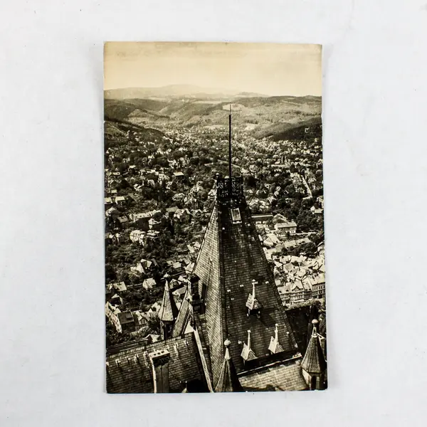 Lot Of 3 VTG 1950s Wernigerode East Germany Bird's-Eye View RPPC Postcards