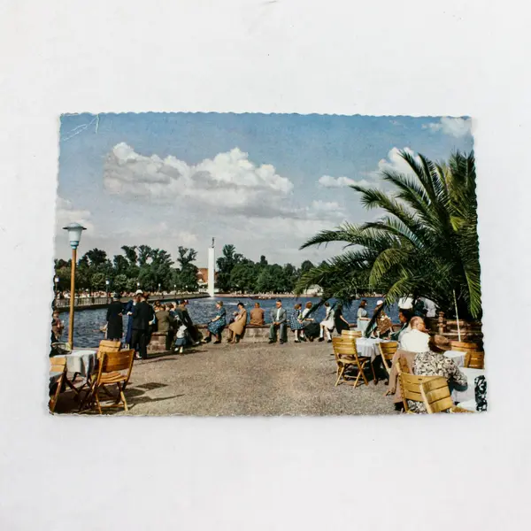 Lot of 3 VTG 1950s Hanover Germany Color Postcards