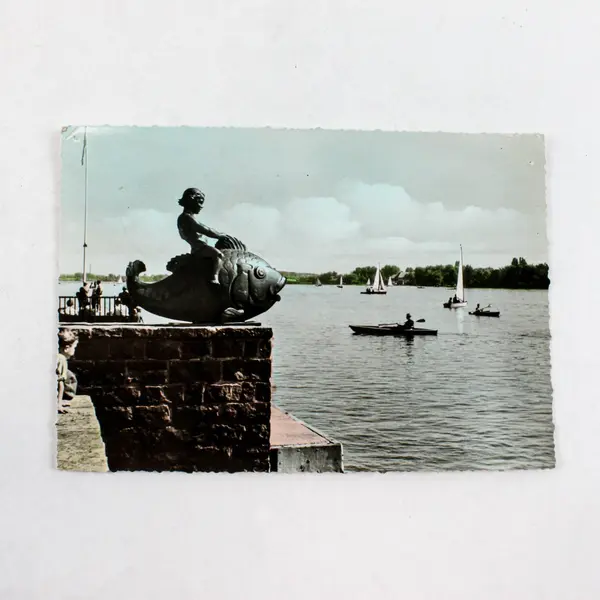 Lot of 3 VTG 1950s Hanover Germany Color Postcards