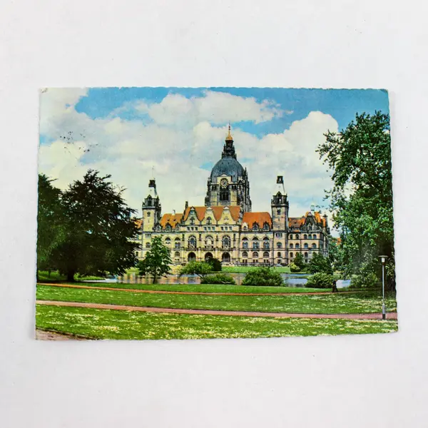 Lot of 3 VTG 1950s Hanover Germany Color Postcards
