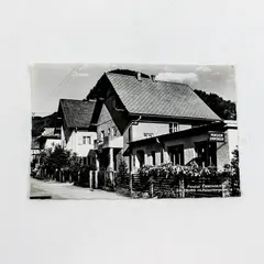 VTG 1960 Pension Emminger Guest House Salzburg Austria RPPC Postcard