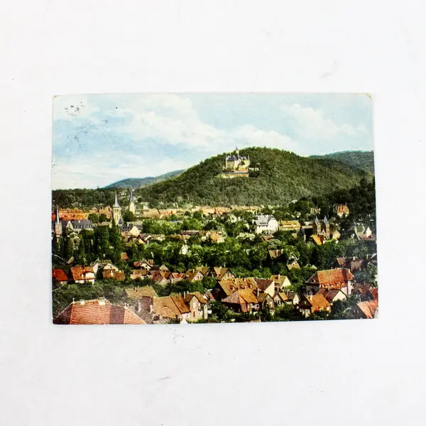 Lot of 2 1960s Wernigerode Castle Postcards East Germany