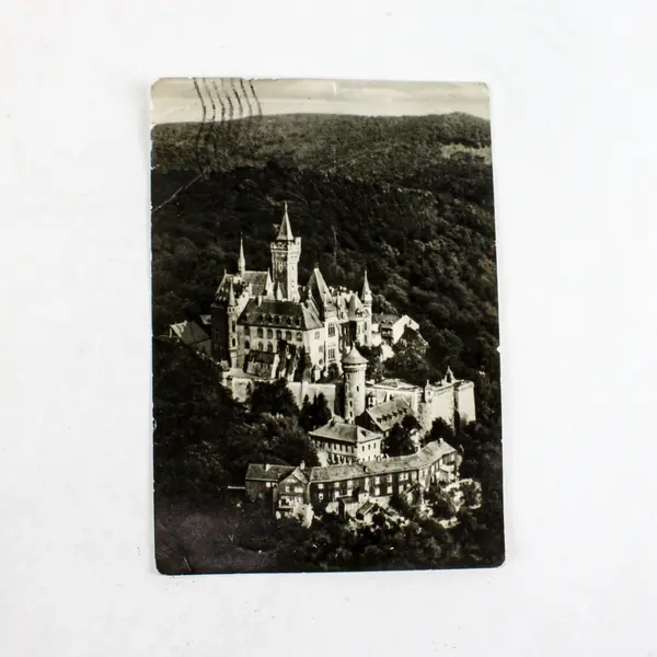 Lot of 2 1960s Wernigerode Castle Postcards East Germany