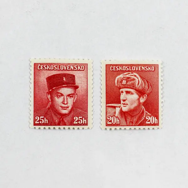 Set Of 8 Czechoslovakia 1945 London Issue Stamps Sc #272-79 MNH