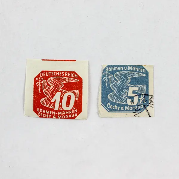 Lot of 8 Germany Bohemia & Moravia 1943 Stamps Mixed MNH Used