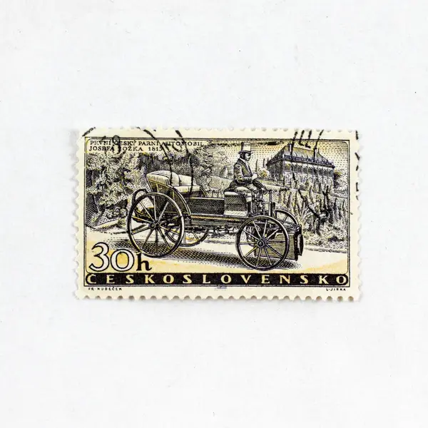 Set Of 5 Czechoslovakia 1958 Automobile Stamps SC #B90-94 Used
