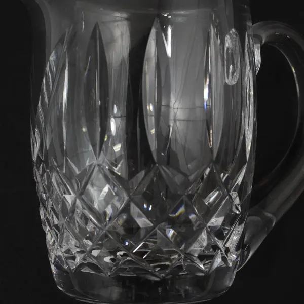 Waterford Lismore Crystal Small Creamer Milk Pitcher 4"