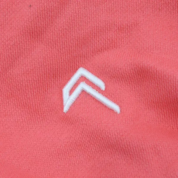 Oner Active Women's Amplify Pink V-Neck Cropped Sweatshirt Large