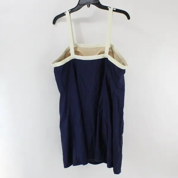 Roaman's Navy Blue Swim Dress Women's 18W Plus Size