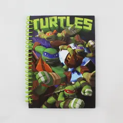 Teenage Mutant Ninja Turtles Spiral Bound Hardcover Journal 48 Sheets Blank 2015