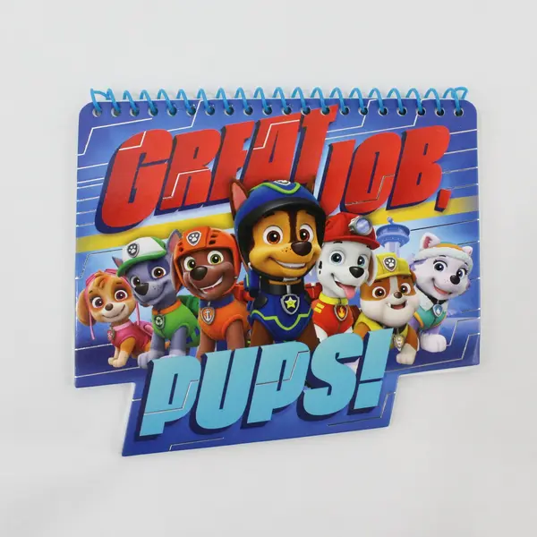 Innovative Designs Paw Patrol Great Job! Pups! MemoPad 40ct No-Line Spiral Bound