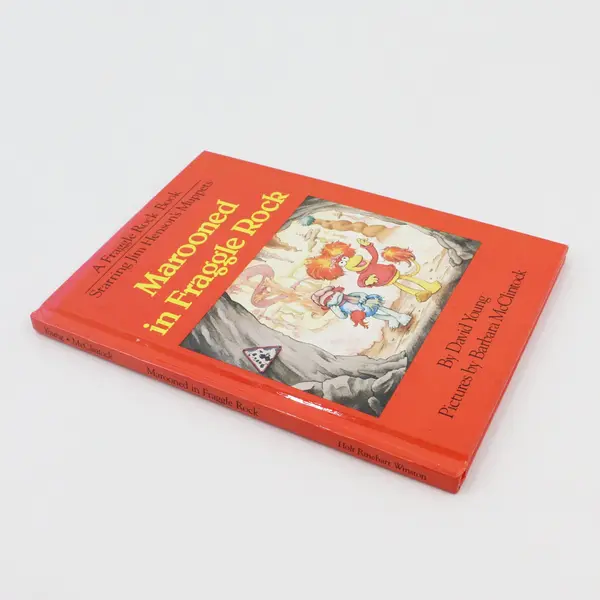 Vintage Fraggle Rock Book Marooned in Fraggle Rock David Young 1984 Hardcover