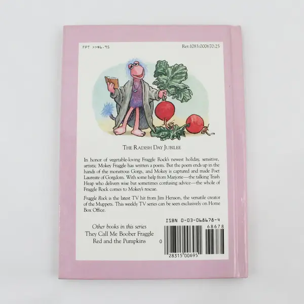 Fraggle Rock Radish Day Jubilee 1983 Hardcover Sheilah B Bruce Lawrence DiFiori