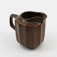 Sango Society Brown Creamer Pitcher 4700 Ceramic 