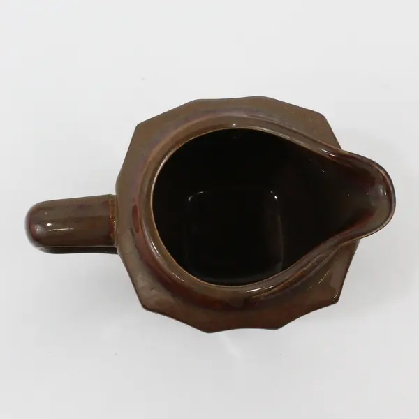 Sango Society Brown Creamer Pitcher 4700 Ceramic 
