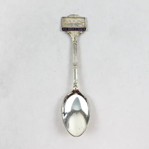 Souvenir Spoon RMS Queen Elizabeth