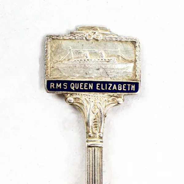 Souvenir Spoon RMS Queen Elizabeth