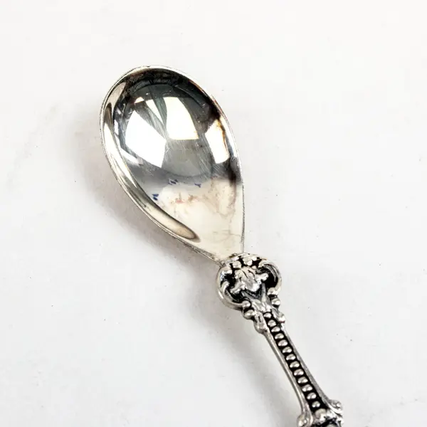 Ornate  Souvenir Spoon Virton  Decorative Collectible Teaspoon