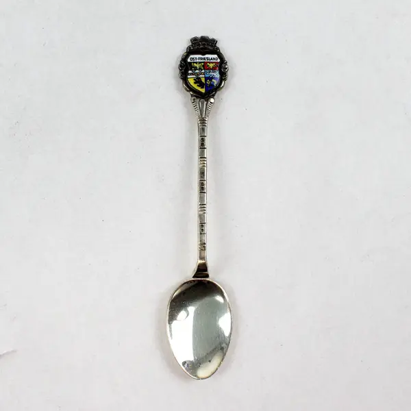 Vintage Ostfriesland Souvenir Spoon Heraldic Crest Collectible