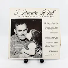 Emerald Harry Holt's Letter to Martha Sue I Remember It Well 12" LP Vinyl