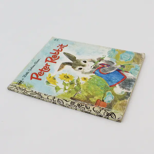 Tale of Peter Rabbit Beatrix Potter 1975 Little Golden Book HC Adriana Mazzotta