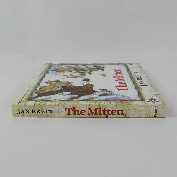 The Mitten 2014 Board Book A Ukrainian Folktale Adapted & Illustrated Jan Brett 
