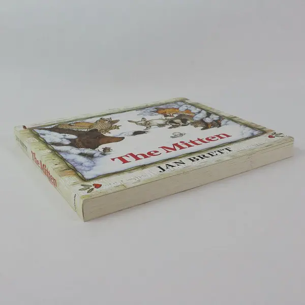 The Mitten 2014 Board Book A Ukrainian Folktale Adapted & Illustrated Jan Brett 