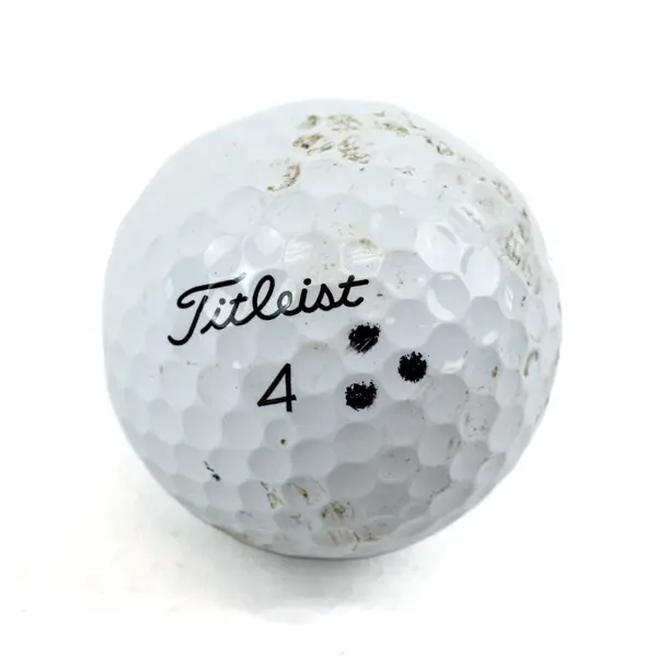 4 Used Titleist Mixed Model Golf Balls Pro V1 DT Wound 100 HVC Distance White