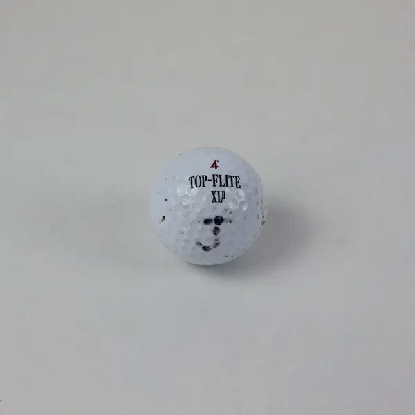 3 Top-Flite XL Golf Balls Number 4 Used Pre-Owned