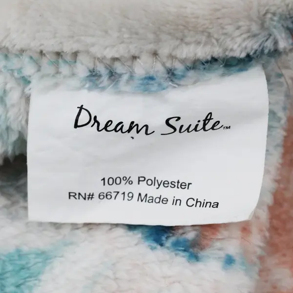 Dream Suite Multicolor Mandala Fuzzy Throw Blanket 50x60